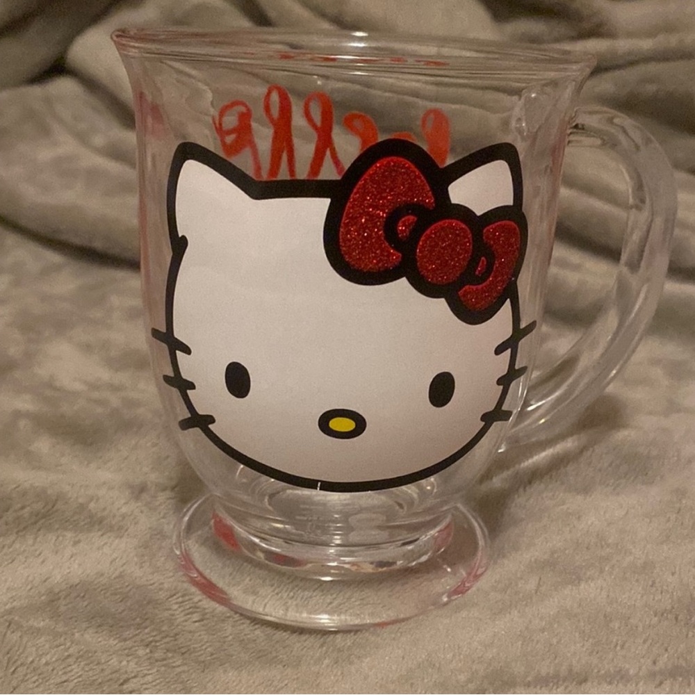 Hello Kitty Mug with Red Bow